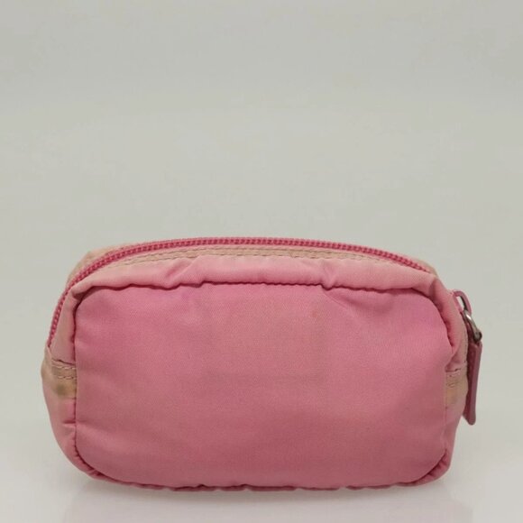 PRADA Pouch Nylon 2 Set Pink Red Auth bs28039 - Picture 10 of 15